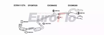 Система выпуска ОГ EuroFlo RNTRA20D 6000B